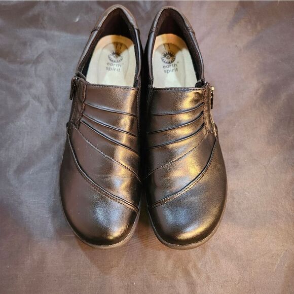 EARTH SPIRIT SLIP-ON ROUND-TOE WOMEN'S LOAFERS - Picture 2 of 13